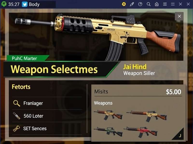 Jai Hind Combat Master Weapon Selection